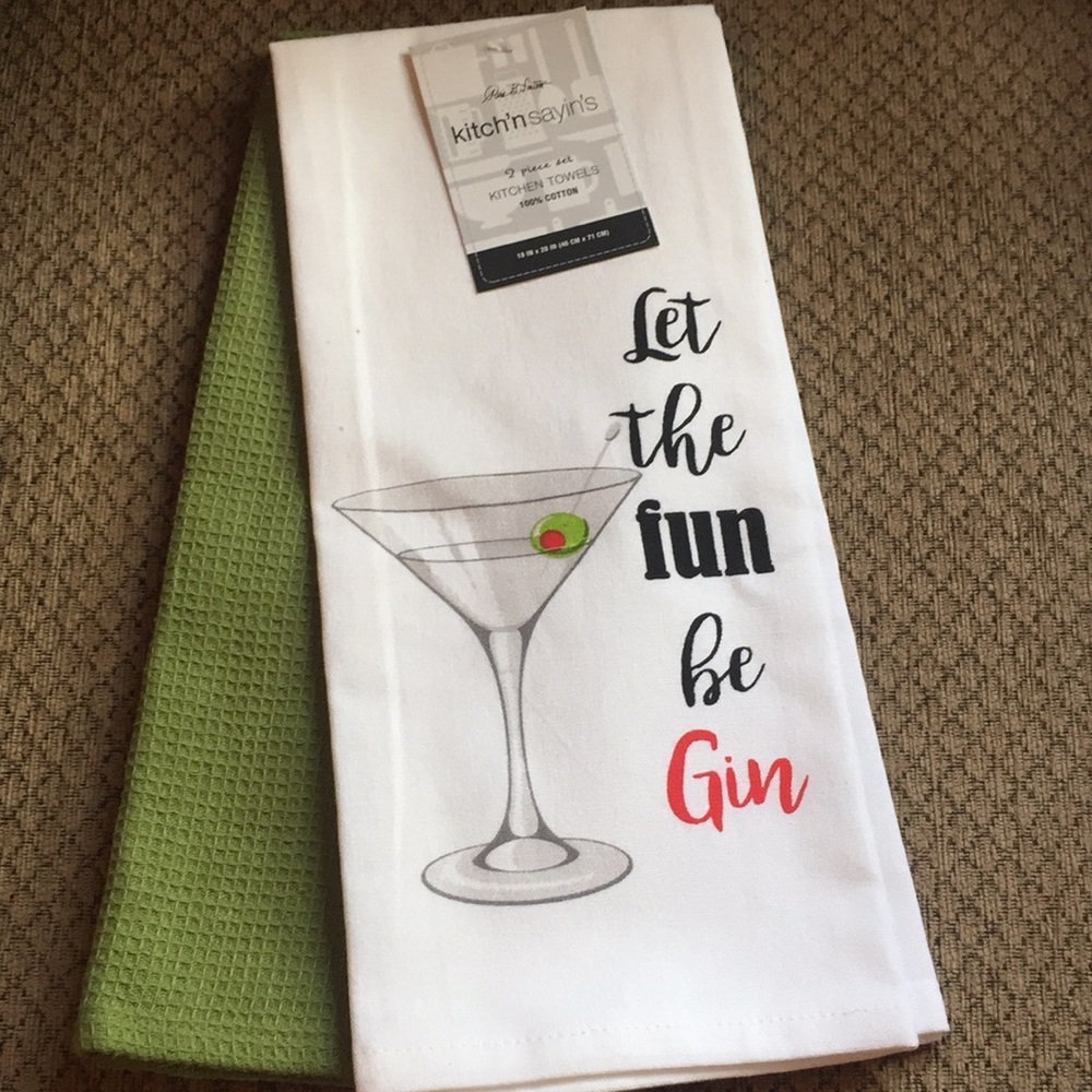 New 2 piece Kitchen Towels